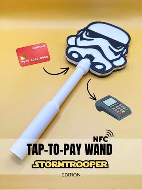 Tap & Pay Stormtrooper Wand